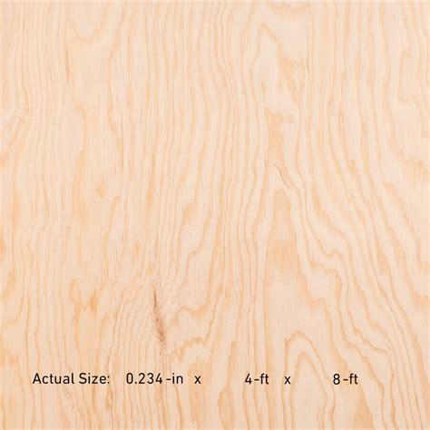 Shop 1/4 CAT PS1-09 Douglas Fir Sanded Plywood, Application as 4 x 8 at ...