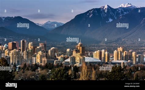 Vancouver downtown skyline Stock Photo - Alamy