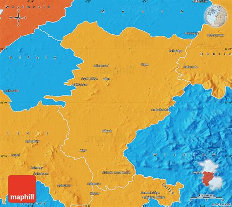 Political Map of Kildare