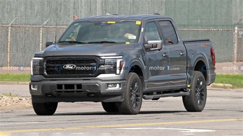 2024 Ford F-150 Spied Again Without Camo, This Time In…