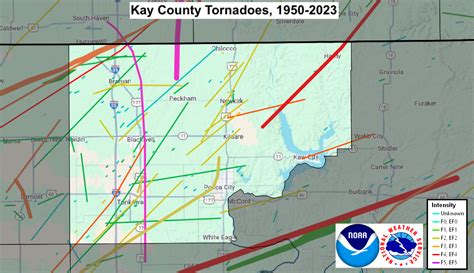 Kay County, OK Tornadoes (1875-Present)