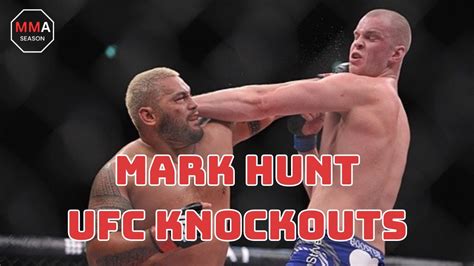 Mark Hunt UFC Knockouts - YouTube