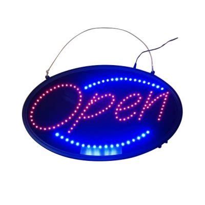 Open LED Sign - Showcases and Mannequin store