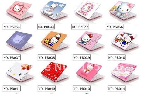 Aliexpress.com : Buy hello kitty laptop sticker decal skin + free shipping + laptop skin+ laptop ...