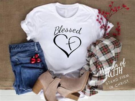 T-Shirt -Blessed - Quantum Printing