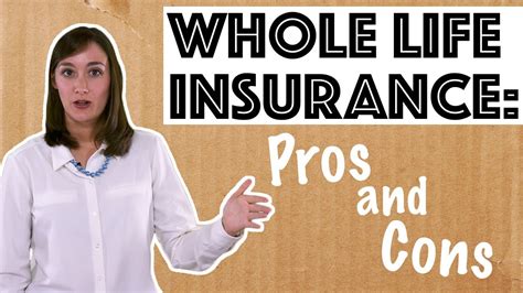 Pros and Cons of Whole Life Insurance - YouTube