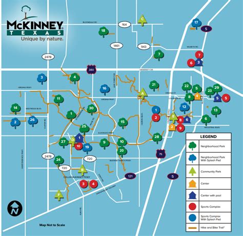 Parks & Trails Map | McKinney CVB, TX - Official Website