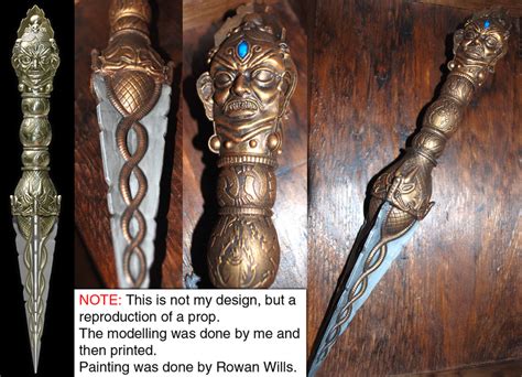 Uncharted 2 Phurba Dagger by ObeBradford on DeviantArt