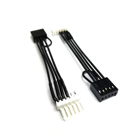 HP PC CPU Fan 6 Pin Male to Standard 4 Pin PWM Female Cable Adapter - modDIY.com