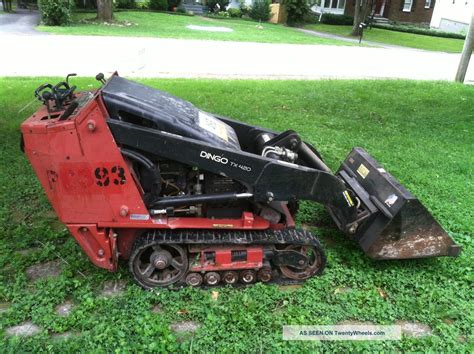 Toro Dingo Tx420 Narrow Rubber Track Mini Skid Steer Loader Walk Behind ...