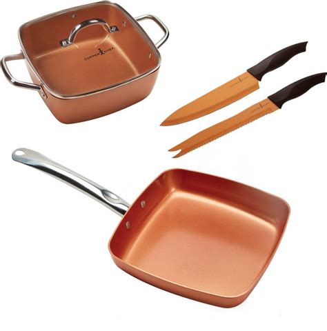 Copper Chef Induction Bottom Cookware Set Price in India - Buy Copper ...