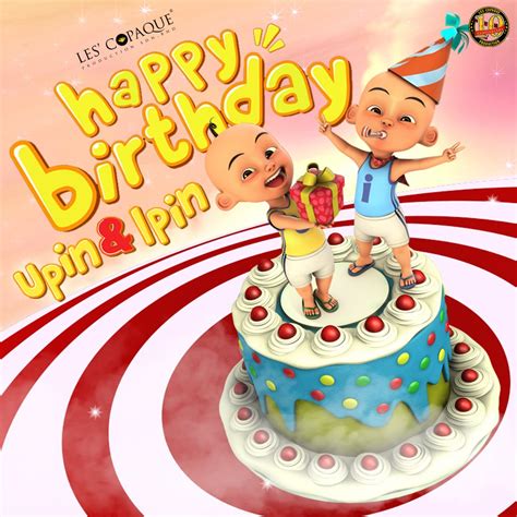 Upin Ipin Wallpaper Birthday Doraemon Happy Birthday Fun Birthday - Riset