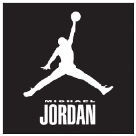 the jordan logo is shown on a black background with white letters and ...