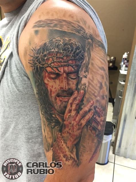 carlosrubio:jesus-christ-full-color-color-movie-tattoo-passion-of ...