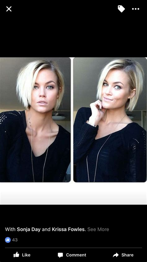 Blonde Bob Hairstyles, Cute Hairstyles For Short Hair, Pretty Hairstyles, Short Hair With Layers ...
