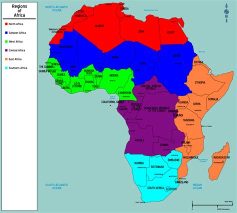 File:Map-Africa-Regions.png - Wikitravel