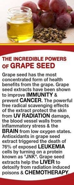 Health Benefits Of Grape Seed - WomanTips | Nutrition, Cancer fighting foods, Health food