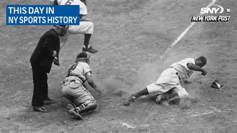 This Day in NY Sports: Jackie Robinson steals home for the first time ...