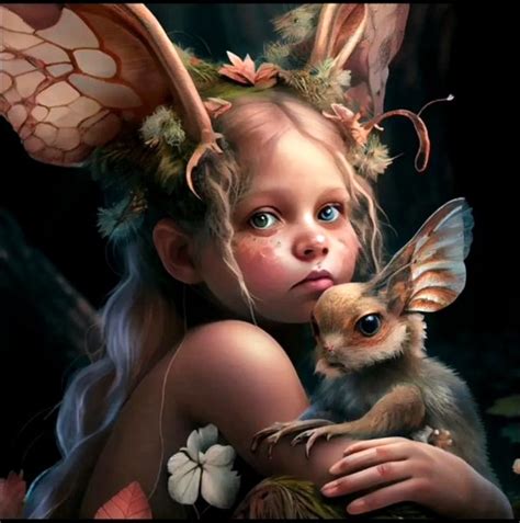 Fantasy Art Women, Fantasy World, Woodland Creatures, Fantasy Creatures ...