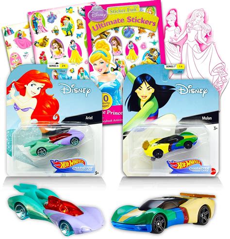 Disney Princess Hot Wheels Bundle with Ariel, Mulan Australia | Ubuy