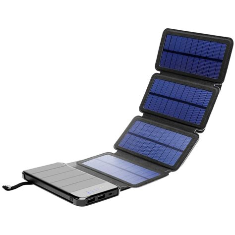 Solar Phone Charger 10.000mAh Power Bank - Portable Smartphone ...