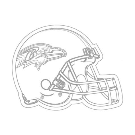 Baltimore Ravens Helmet Coloring Pages - boringpop.com