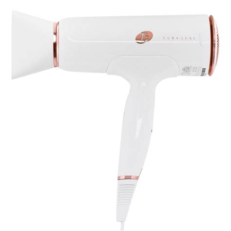 T3 Cura Luxe Hair Dryer White | Beautylish