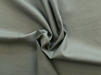 Cotton Linen Army Green - fabric fabric