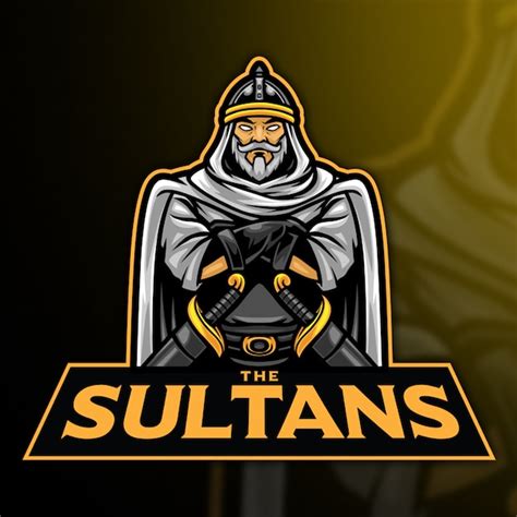 Premium Vector | Sultan Esport Logo Template