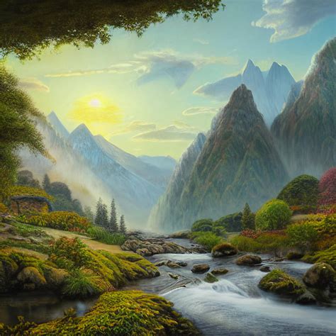 Middle Earth Landscape by Serendigity-Art on DeviantArt