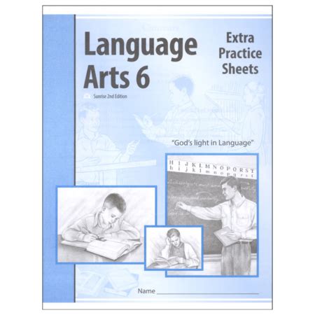 Language Arts 600 EXTRA PRACTICE SHEETS (SE2) 2nd Ed – INTL. Christian Aid Ministries