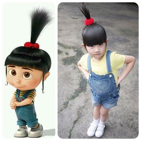 22 best images about Agnes Despicable Me Costume on Pinterest | Halloween hair, Dress up and ...