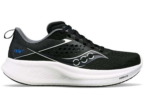 Saucony Ride 17 Women's Shoes Black/White | Running Warehouse