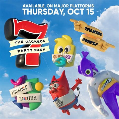 The Jackbox Party Pack 7 launches in October