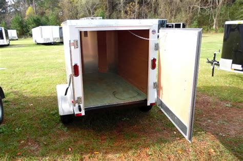 4x8 Enclosed Trailer - 688 - American Trailer Pros - Cargo Trailers, Enclosed Trailers ...