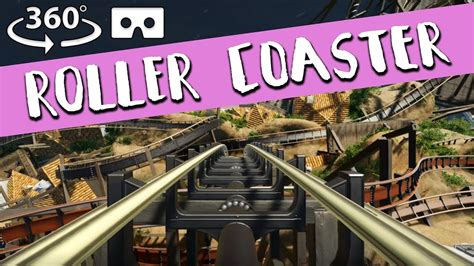 360° VR Roller Coaster - 5 Roller Coasters In One! - VR Box, Virtual Reality, 360° 4k - YouTube