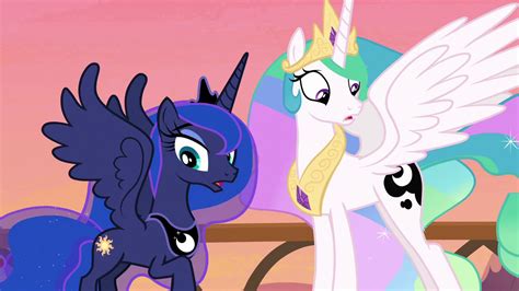 Image - Celestia and Luna look at their cutie marks S7E10.png | My Little Pony Friendship is ...