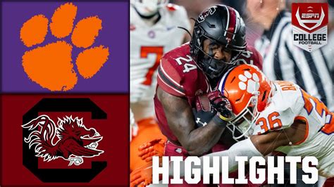 Clemson Tigers vs. South Carolina Gamecocks | Full Game Highlights