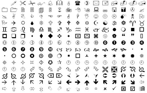 Before emoji, there were Wingdings / Boing Boing