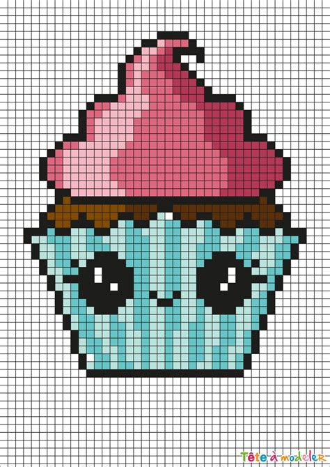 easy minecraft pixel art - Pixel Art Cupcake - InfographicNow.com | Your Number One Source For ...