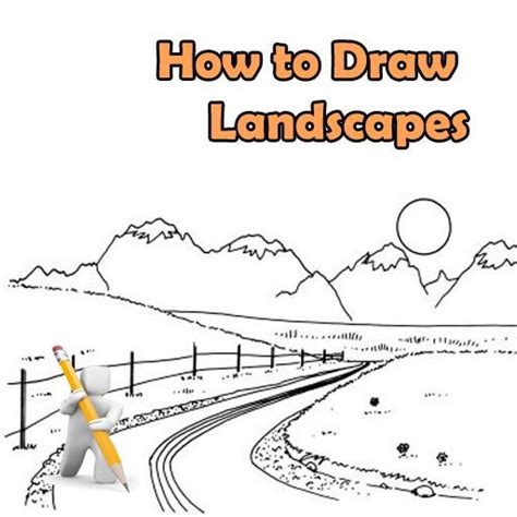How To Draw A Landscape Step By Step