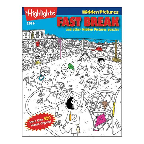 Highlights Hidden Pictures Books 2014: Set of 4, Books & Brainteasers, Language Skill-Builders ...