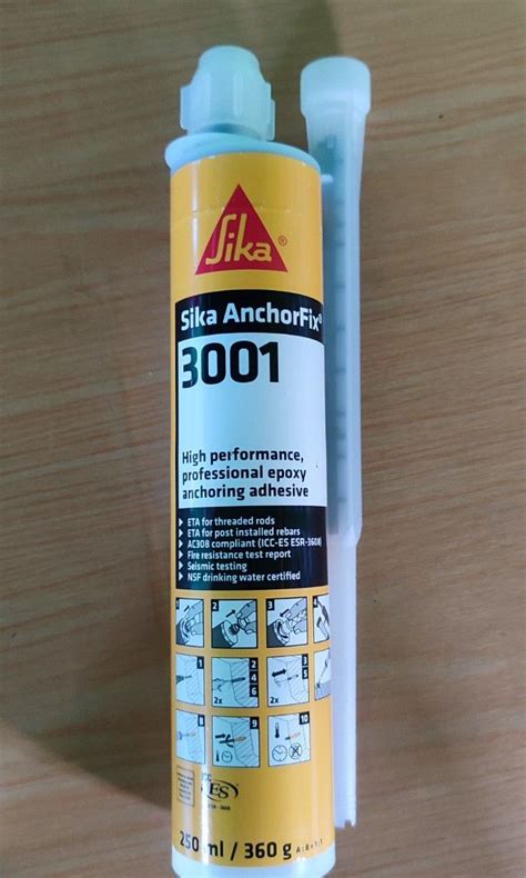 Sika Anchorfix 3001, Commercial & Industrial, Construction & Building ...