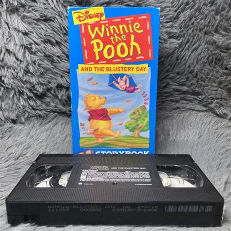 WINNIE THE POOH and the Blustery Day VHS 1994 Disney Storybook Classics ...