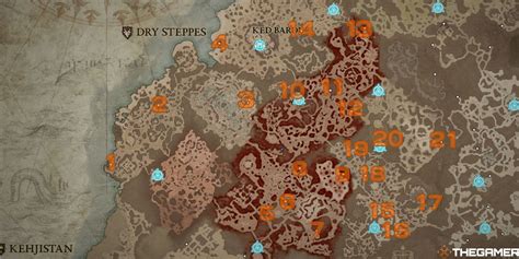 Where To Find Each Dry Steppes Dungeon And The Aspect It Unlocks In Diablo IV