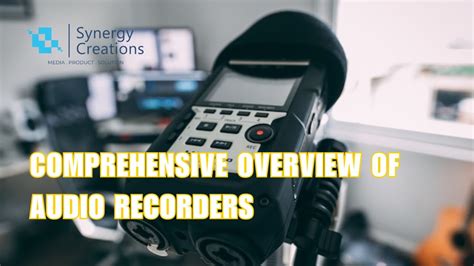 Unveiling the World of Audio Recorders | Brands, Features, and Industry ...