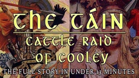 Irish Mythology Epic "The Táin - Cattle Raid of Cooley" | Told in UNDER 13 mins! - YouTube