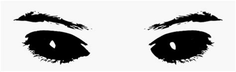 Evil Eyes Clip Art - Black And White Eye Png Clipart , Free Transparent Clipart - ClipartKey