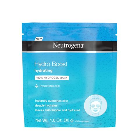 Neutrogena Hydro Boost Hydrating Sheet Mask Hyaluronic Acid Face Mask, 1 oz - Walmart.com ...