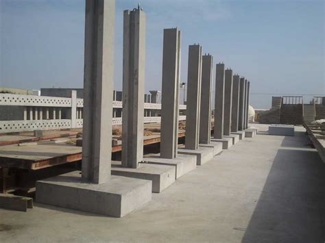 A1. precast footing-column for boundary wall - Ophiolite Oman